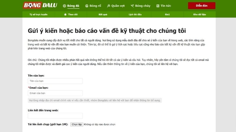 Giải đáp những câu hỏi thường gặp về Bongdalu